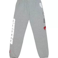Apparel Mitchell & Ness Pants-Team Origins Fleece Pant Buffalo Bills