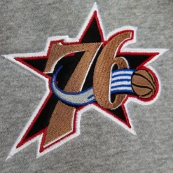 Apparel Mitchell & Ness Pants-Team Origins Fleece Pant Philadelphia 76Ers