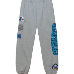 Apparel Mitchell & Ness Pants-Team Origins Fleece Pant Charlotte Hornets