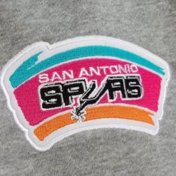 Apparel Mitchell & Ness Pants-Team Origins Fleece Pant San Antonio Spurs