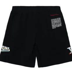 Apparel Mitchell & Ness Shorts-Team Origins Fleece Short Detroit Pistons