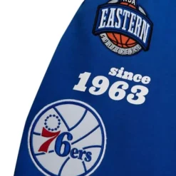 Apparel Mitchell & Ness Shorts-Team Origins Fleece Short Philadelphia 76Ers