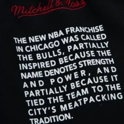 Apparel Mitchell & Ness Shorts-Team Origins Fleece Short Chicago Bulls