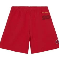 Apparel Mitchell & Ness Shorts-Team Origins Fleece Short San Francisco 49Ers
