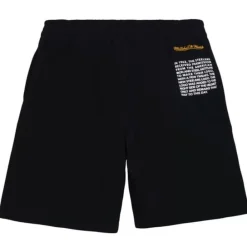 Apparel Mitchell & Ness Shorts-Team Origins Fleece Short Pittsburgh Steelers
