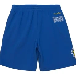 Apparel Mitchell & Ness Shorts-Team Origins Fleece Short Golden State Warriors