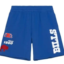 Apparel Mitchell & Ness Shorts-Team Origins Fleece Short Buffalo Bills
