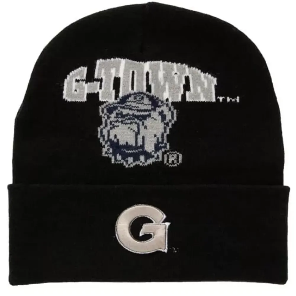 Headwear Mitchell & Ness -Team Origins Knit Georgetown University