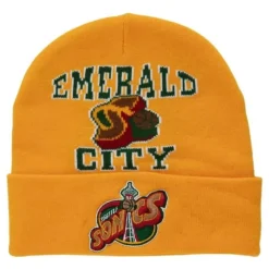 Headwear Mitchell & Ness -Team Origins Knit Hwc Seattle Supersonics