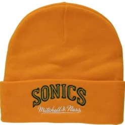Headwear Mitchell & Ness -Team Origins Knit Hwc Seattle Supersonics
