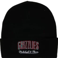 Headwear Mitchell & Ness -Team Origins Knit Hwc Vancouver Grizzlies