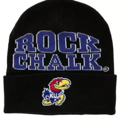Headwear Mitchell & Ness -Team Origins Knit University Of Kansas