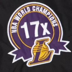 Apparel Mitchell & Ness Jackets & Outerwear-Team Origins Pullover Anorak Los Angeles Lakers