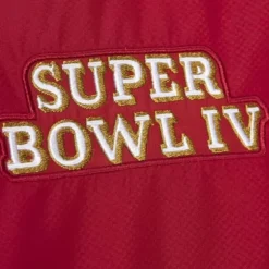 Apparel Mitchell & Ness Jackets & Outerwear-Team Origins Pullover Anorak Kansas City Chiefs