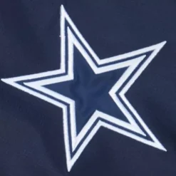 Apparel Mitchell & Ness Jackets & Outerwear-Team Origins Pullover Anorak Dallas Cowboys