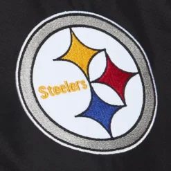 Apparel Mitchell & Ness Jackets & Outerwear-Team Origins Pullover Anorak Pittsburgh Steelers