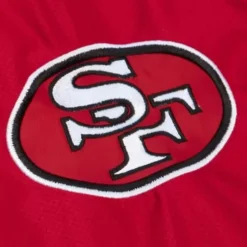 Apparel Mitchell & Ness Jackets & Outerwear-Team Origins Pullover Anorak San Francisco 49Ers