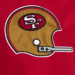 Apparel Mitchell & Ness Jackets & Outerwear-Team Origins Pullover Anorak San Francisco 49Ers