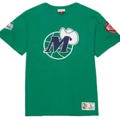 Apparel Mitchell & Ness T-Shirts & Tops-Team Origins S/S Top Dallas Mavericks
