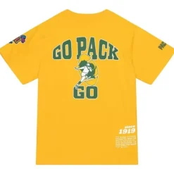 Apparel Mitchell & Ness T-Shirts & Tops-Team Origins S/S Top Green Bay Packers