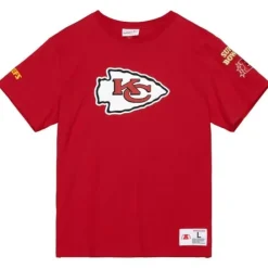 Apparel Mitchell & Ness T-Shirts & Tops-Team Origins S/S Top Kansas City Chiefs