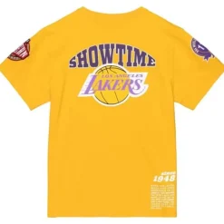 Apparel Mitchell & Ness T-Shirts & Tops-Team Origins S/S Top Los Angeles Lakers