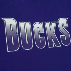 Apparel Mitchell & Ness T-Shirts & Tops-Team Origins S/S Top Milwaukee Bucks