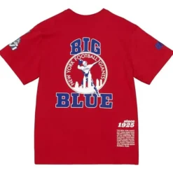 Apparel Mitchell & Ness T-Shirts & Tops-Team Origins S/S Top New York Giants