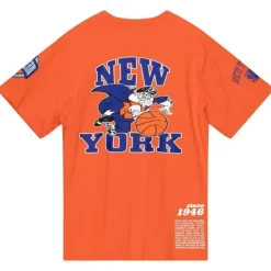 Apparel Mitchell & Ness T-Shirts & Tops-Team Origins S/S Top New York Knicks