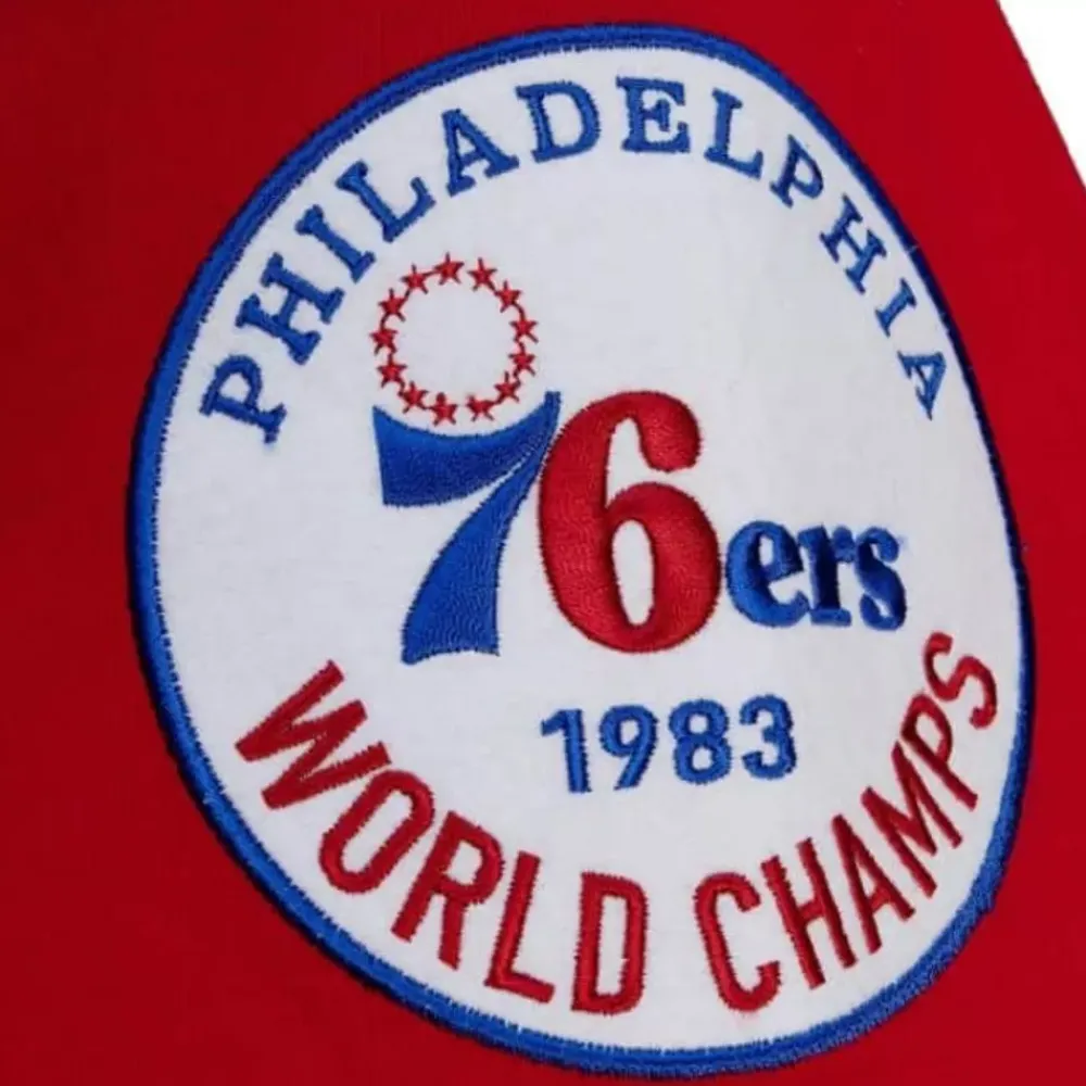 Apparel Mitchell & Ness T-Shirts & Tops-Team Origins S/S Top Philadelphia 76Ers