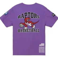 Apparel Mitchell & Ness T-Shirts & Tops-Team Origins S/S Top Toronto Raptors