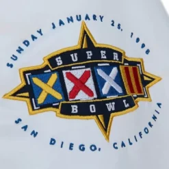 Apparel Mitchell & Ness Jackets & Outerwear-Team Origins Varsity Satin Jacket Denver Broncos