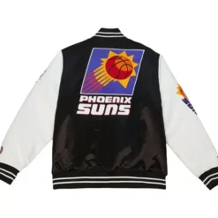 Apparel Mitchell & Ness Jackets & Outerwear-Team Origins Varsity Satin Jacket Phoenix Suns