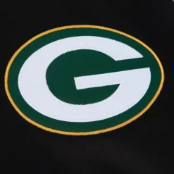 Apparel Mitchell & Ness Jackets & Outerwear-Team Origins Varsity Satin Jacket Green Bay Packers