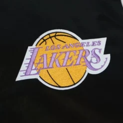Apparel Mitchell & Ness Jackets & Outerwear-Team Origins Varsity Satin Jacket Los Angeles Lakers