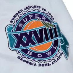 Apparel Mitchell & Ness Jackets & Outerwear-Team Origins Varsity Satin Jacket Dallas Cowboys