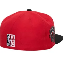 Headwear Mitchell & Ness -Team Side Fitted Hwc Chicago Bulls