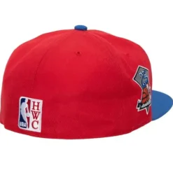 Headwear Mitchell & Ness -Team Side Fitted Hwc Denver Nuggets