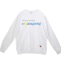 Apparel Mitchell & Ness Hoodies & Sweatshirts-Team Wordmark 2 Crew San Diego Chargers