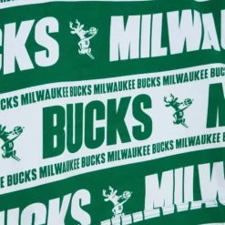 Apparel Mitchell & Ness Hoodies & Sweatshirts-Teamwrap Hoodie Milwaukee Bucks