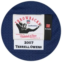 Jerseys Mitchell & Ness -Terrell Owens Authentic Jersey 2007 Dallas Cowboys
