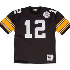 Jerseys Mitchell & Ness -Terry Bradshaw 1975 Authentic Jersey Pittsburgh Steelers