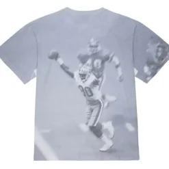 Apparel Mitchell & Ness T-Shirts & Tops-4Th And Goal Sublimated S/S Tee San Francisco 49Ers Jerry Rice