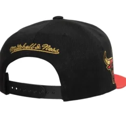 Headwear Mitchell & Ness -75Th Anniversary Gold Snapback Chicago Bulls