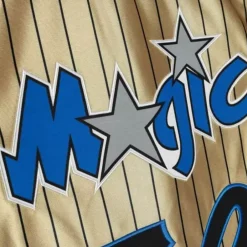 Jerseys Mitchell & Ness -75Th Anniversary Gold Swingman Shaquille O'Neal Orlando Magic 1993-94 Jersey