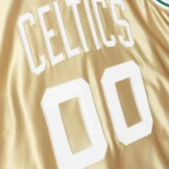 Jerseys Mitchell & Ness -75Th Anniversary Gold Swingman Robert Parish Boston Celtics 1985-86 Jersey