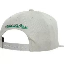Headwear Mitchell & Ness -75Th Silver Snapback Boston Celtics