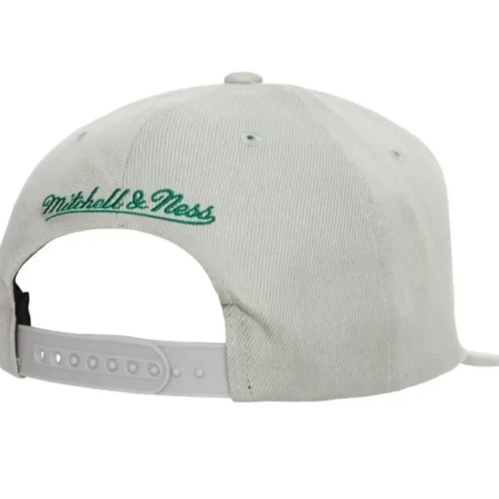 Headwear Mitchell & Ness -75Th Silver Snapback Boston Celtics