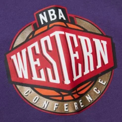 Apparel Mitchell & Ness Hoodies & Sweatshirts-There And Back Fleece Crew Los Angeles Lakers