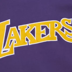 Apparel Mitchell & Ness Hoodies & Sweatshirts-There And Back Fleece Crew Los Angeles Lakers